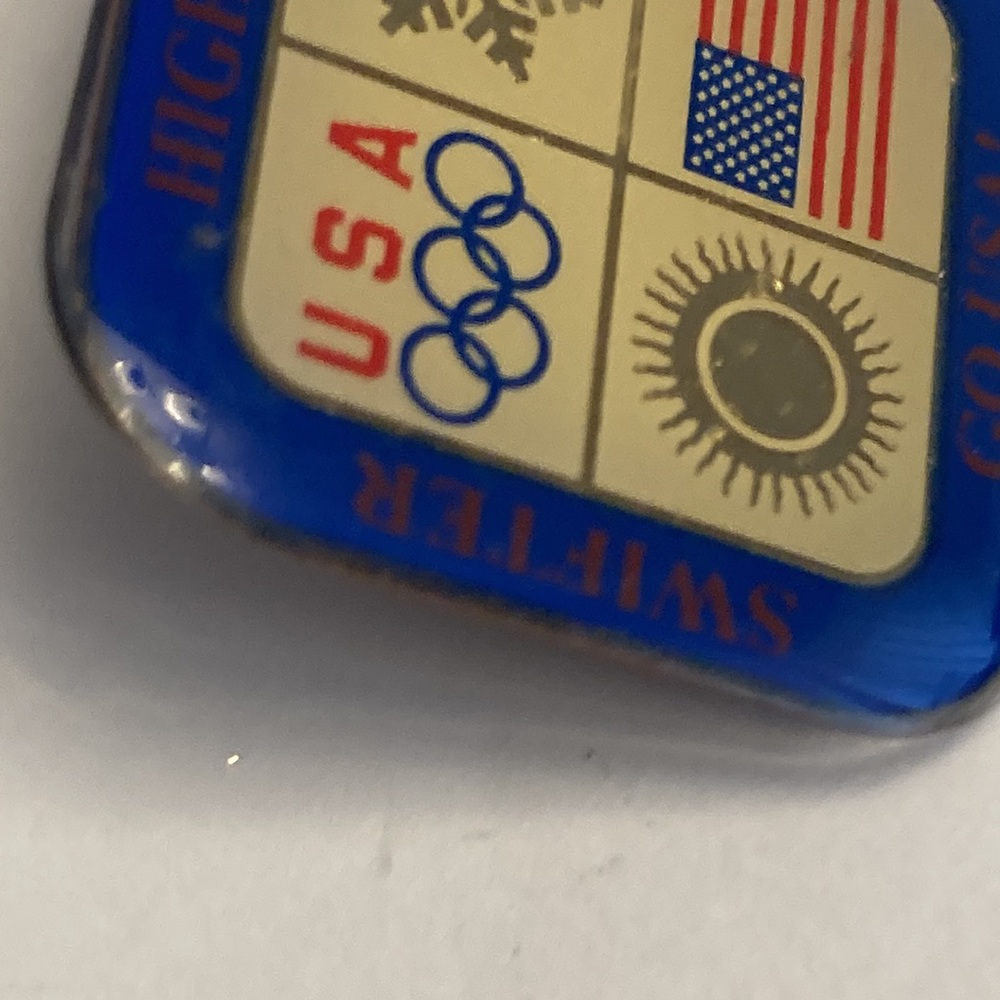 Vintage USA Olympic Trading Pin AMINCO - Picture 13 of 16
